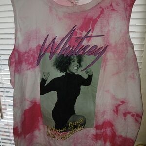 Whitney Graphic Pink Tank Top